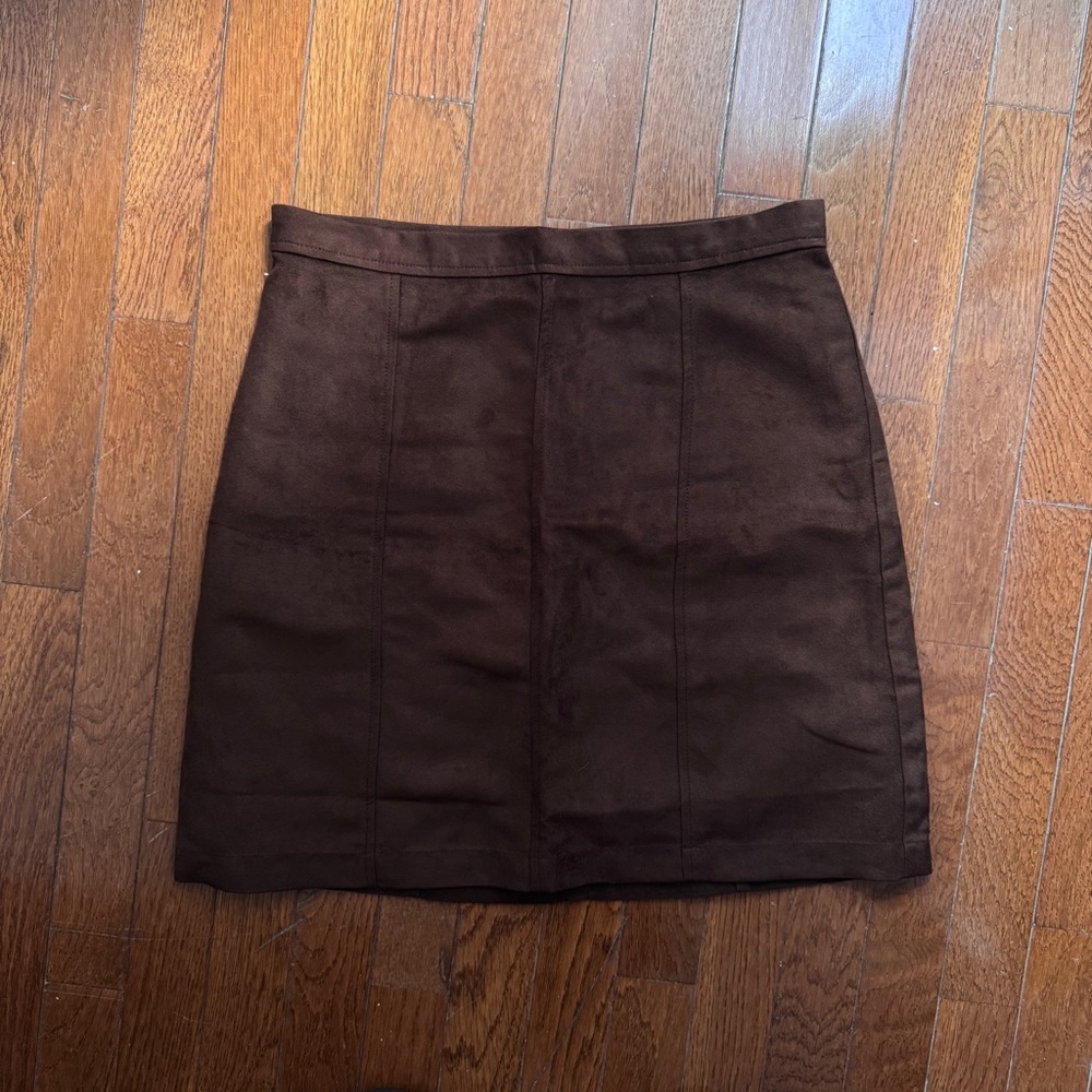 Banana Republic Dark Brown Mini Skirt